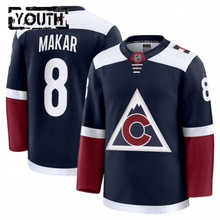 Maillot de Hockey Colorado Avalanche Fanatics Premium Cale Makar 2024-25 Navy Troisième - Enfant